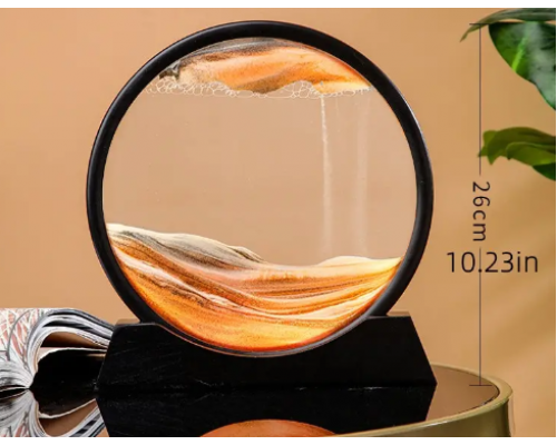 Песочная картина, картина песчаный пейзаж, движущийся цветной песок  3D  HB-16-1 -2-3-16-4