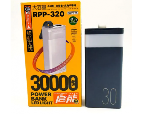 Повербанк REMAX  RPP-320 30000 mAh Blue. Write  (24)