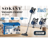 Пылесос вертикальный 2000Вт  Sokany SK-13020 колбовой с циклонным фильтром  (4)