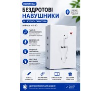 Автомобільний зарядний пристрій + Bluetooth-гарнітура AirPods HS-30 (2-в-1)   