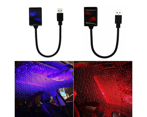 USB лазерний проєктор «Зоряне небо» для автомобіля     HS-170