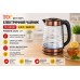 Чайник Top Kitchen TK 00237   электрический 2,5 л 2600 Вт рифленое стекло  (12)