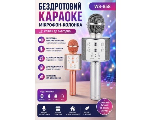 караоке-мікрофон   ( HS-20)   858     (50)