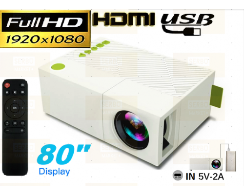 Проектор LED Projector cost-efficient high 1*20 HS-86