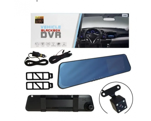 Автовидеорегистратор Зеркало  VEHICLE BLACKBOX DVR  FS-107    30   HS-183