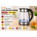 Чайник Top Kitchen TK 00239   электрический 2,0 л  2400 Вт  рифленое  стекло  (12)