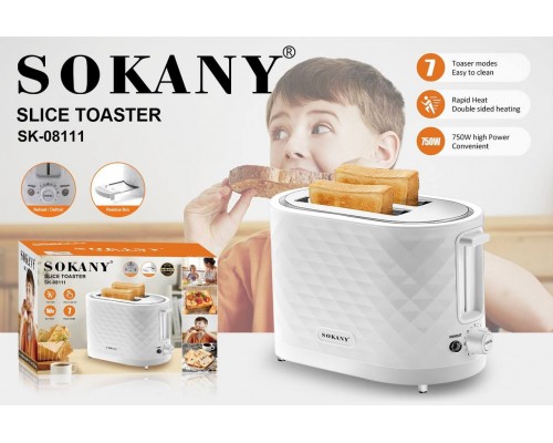 Тостер Sokany SK-08111    (6)