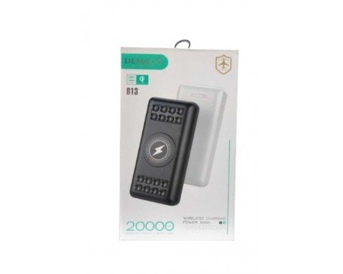 Power Bank Demaco  B13 wireless  charging   5v\2.1A    на 20000mAh