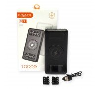 Power Bank Demaco  B12 wireless  charging   5v\2.1A    на 10000mAh