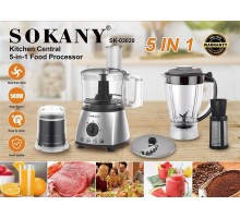 Кухонный комбайн 5 в1 Sokany SK-03020  (2)
