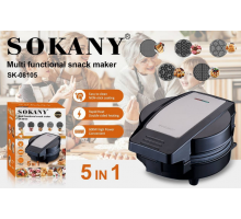 Гриль мультипеч 5 в1 Sokany  SK-08105  (10)