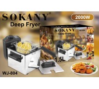 Фритюрница эл.Sokany WJ-804  (4)
