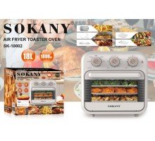 Фритюрница + духовка Sokany SK-10002  (2)
