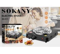 Плита электр. Sokany  спираль на 1 комф  SK-5111   (12)
